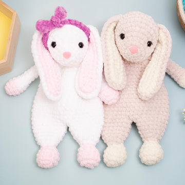 Crochet Bunny Lovey Pattern – Bunny Snuggler Crochet Pattern