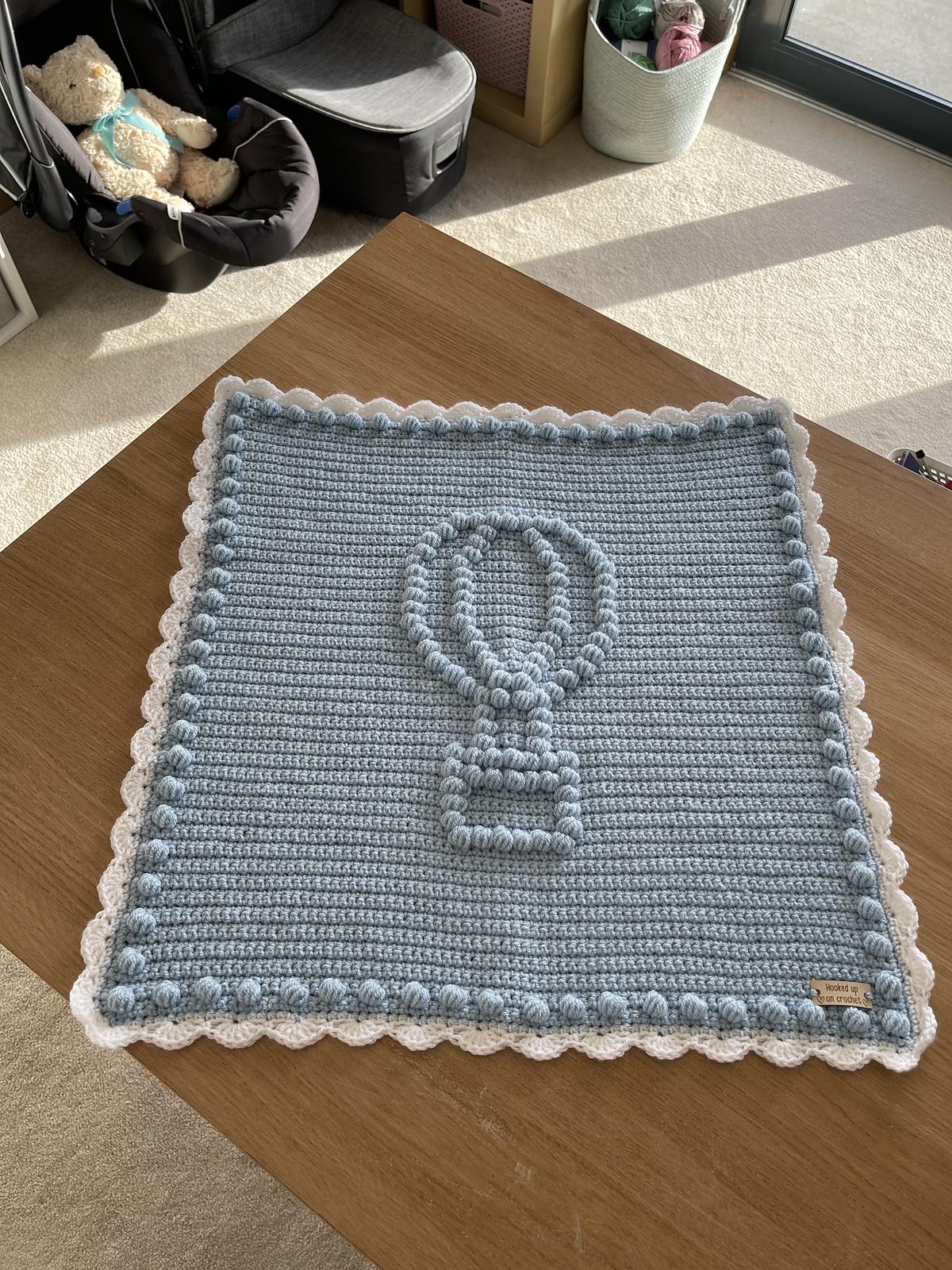 Hot Air Balloon car seat blanket