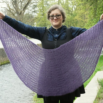 Cape amethyst capelet