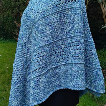 Cornflower Sky Poncho