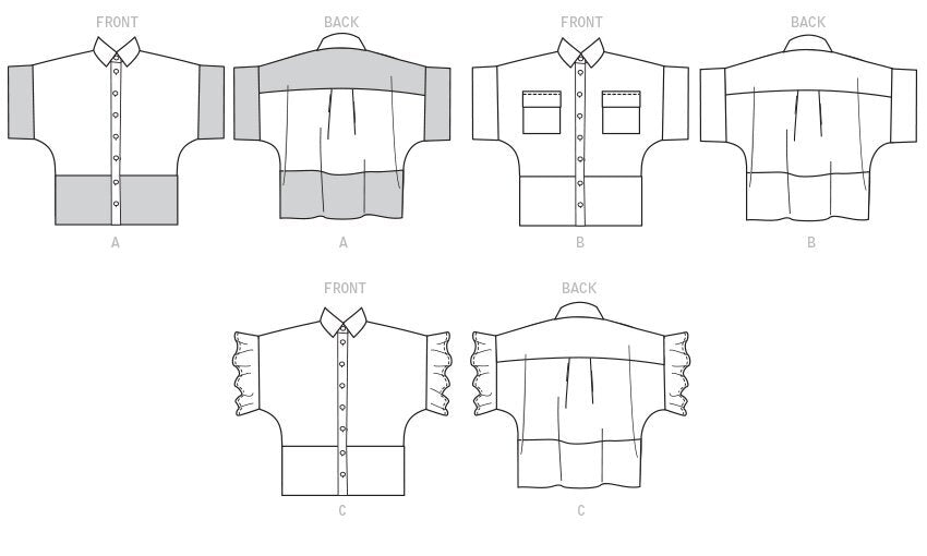 McCall's Misses' Tops M8001 - Sewing Pattern