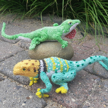 Lustrous lizards