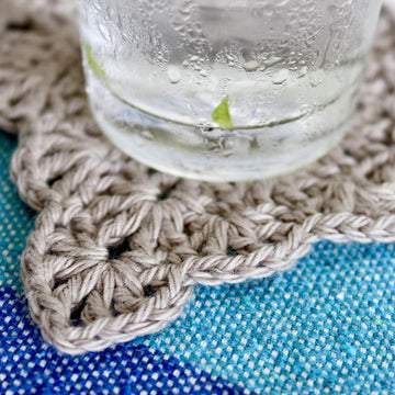 Lacy Shells Coaster