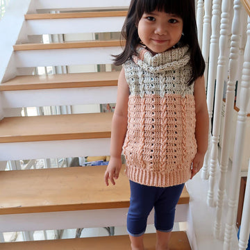 Kiddie Victorian Easy Cowl Sweater