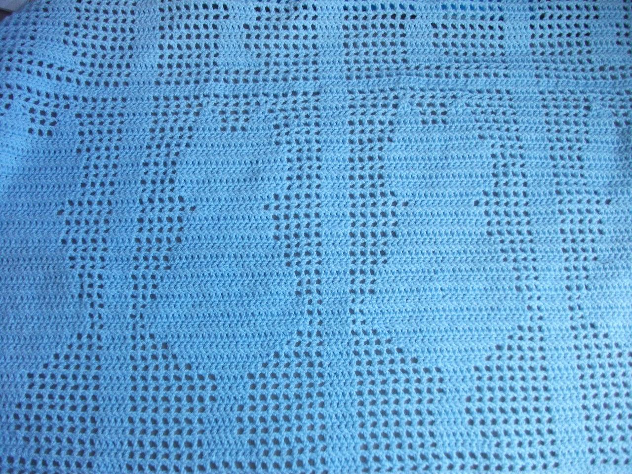 Kitty Cat Filet Blanket