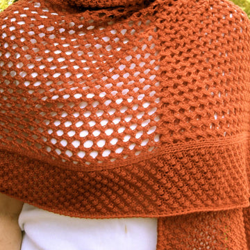 Honor Cat's Lace Shawl