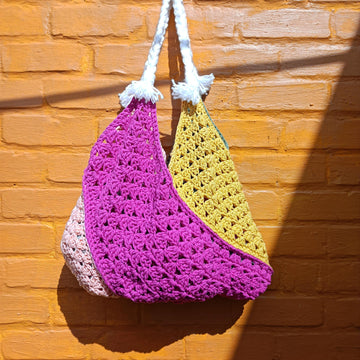 Crochet easy beach bag