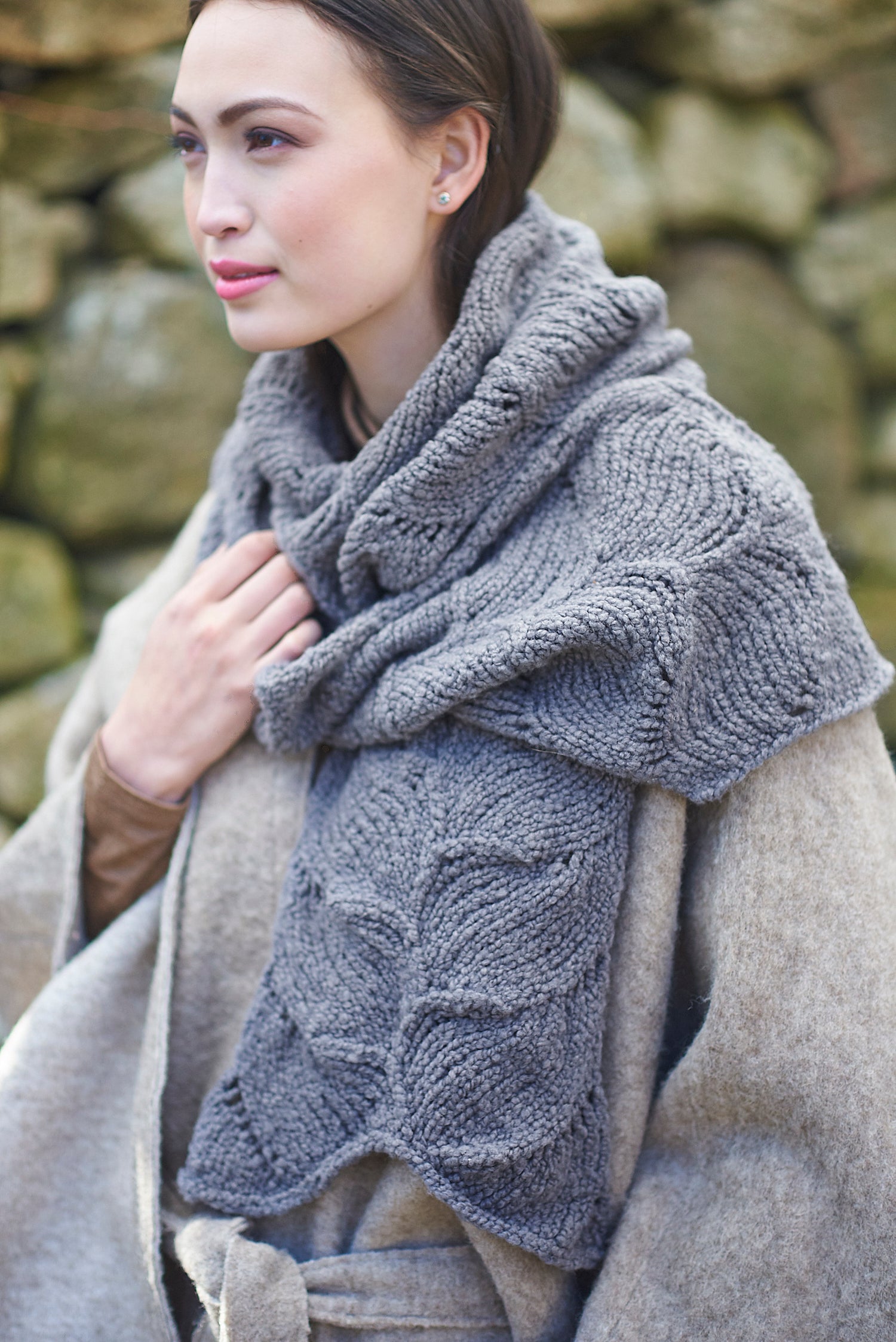 Isadora Scarf in Berroco Nomad - Downloadable PDF