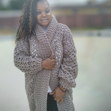 The Majestic Hooded Cardigan