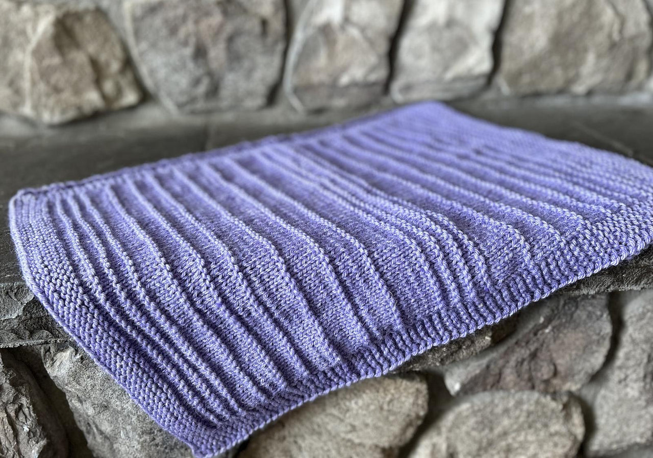 Easy Knitted Joy Blanket