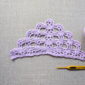 Crochet Bandana/Shawl Pattern/Chart #25