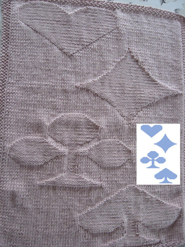 Nr. 201 Playing cards guest towel NEW