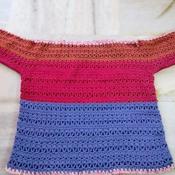 Beginner Crochet Top Pattern Simple Crochet Mesh Shirt Pattern Easy Summer Crochet Sweater PDF Lightweight Crochet Top DIY Crochet Shirt