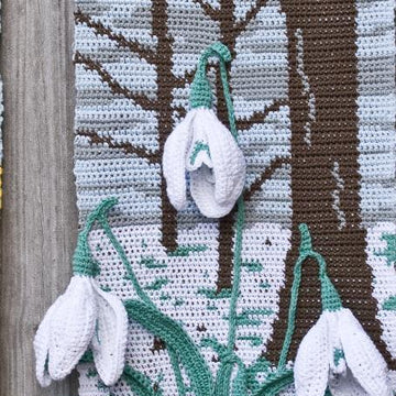 Four Seasons Hangings - Snowdrop for Winter