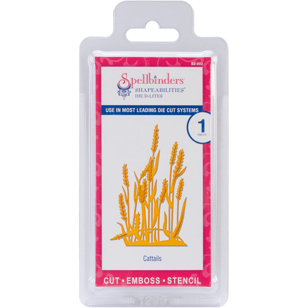Spellbinders Shapeabilities Die D-Lites - Cattails