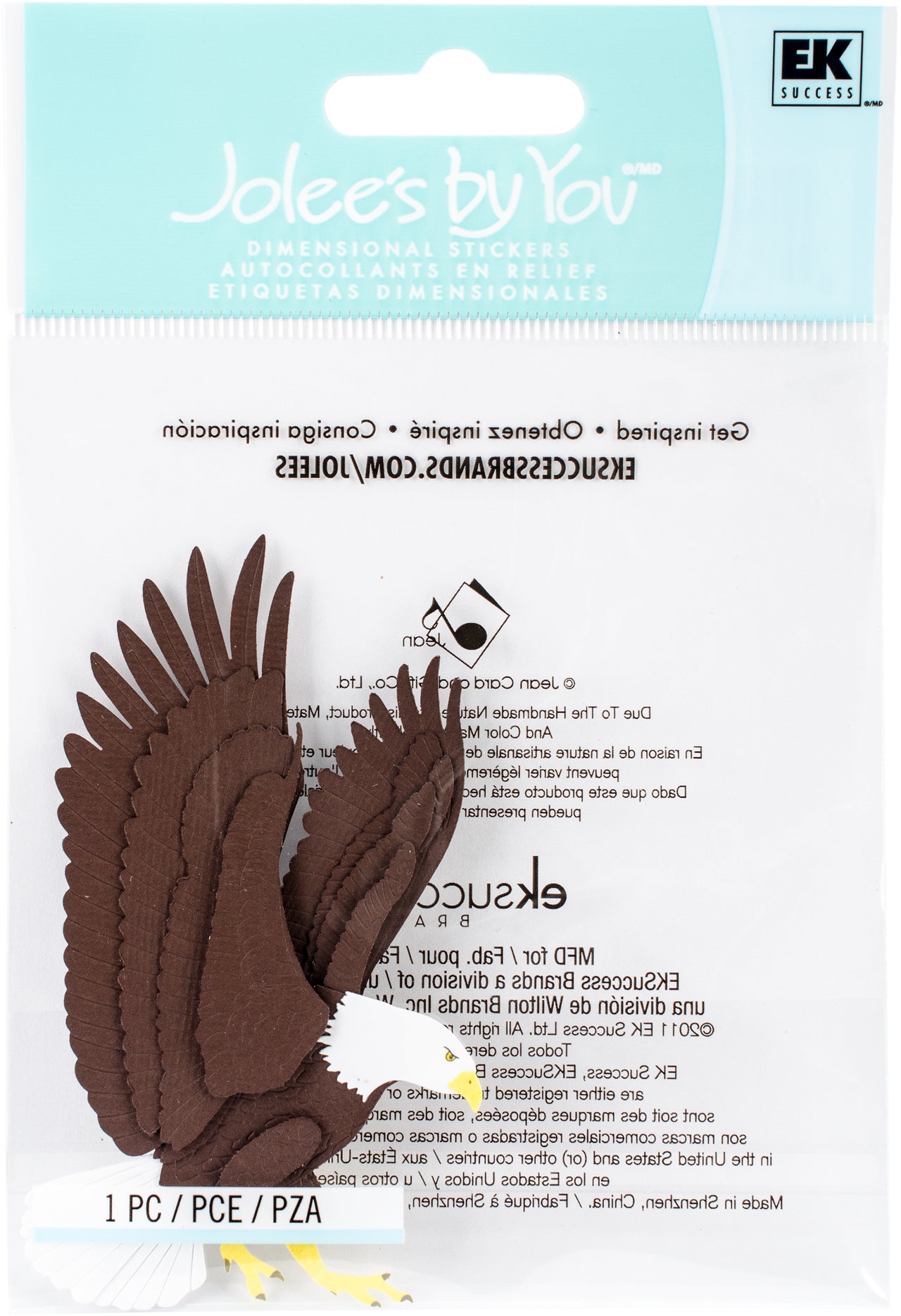 Jolee's By You Dimensional Stickers - Bald Eagle