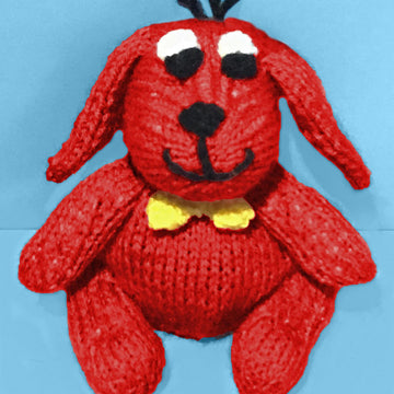 Clifford the Big Red Nose Dog choc cover / toy