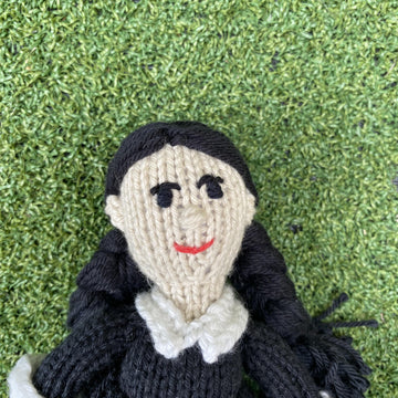 Enid and Wednesday dolls knitting pattern