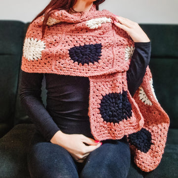 Rustic Petal Scarf
