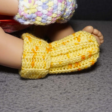Häkelanleitung für Puppensocken
