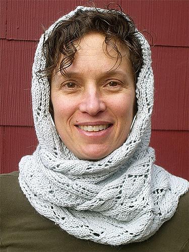 Lacy Hooded Scarf