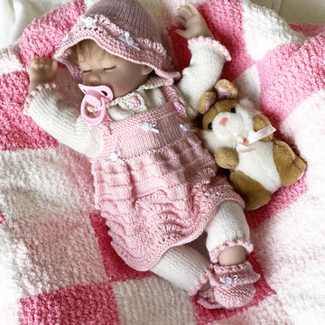 Abigail baby doll clothes knitting pattern 19080