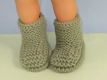 Simple Superfast Children's Garter Stitch Ankle Boots
