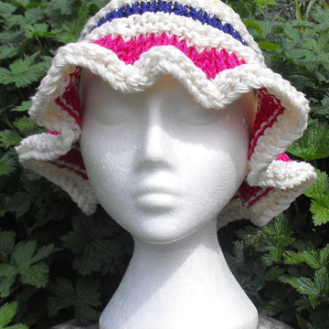 SUPERFAST SUN HAT KNITTING PATTERN - MADMONKEYKNITS