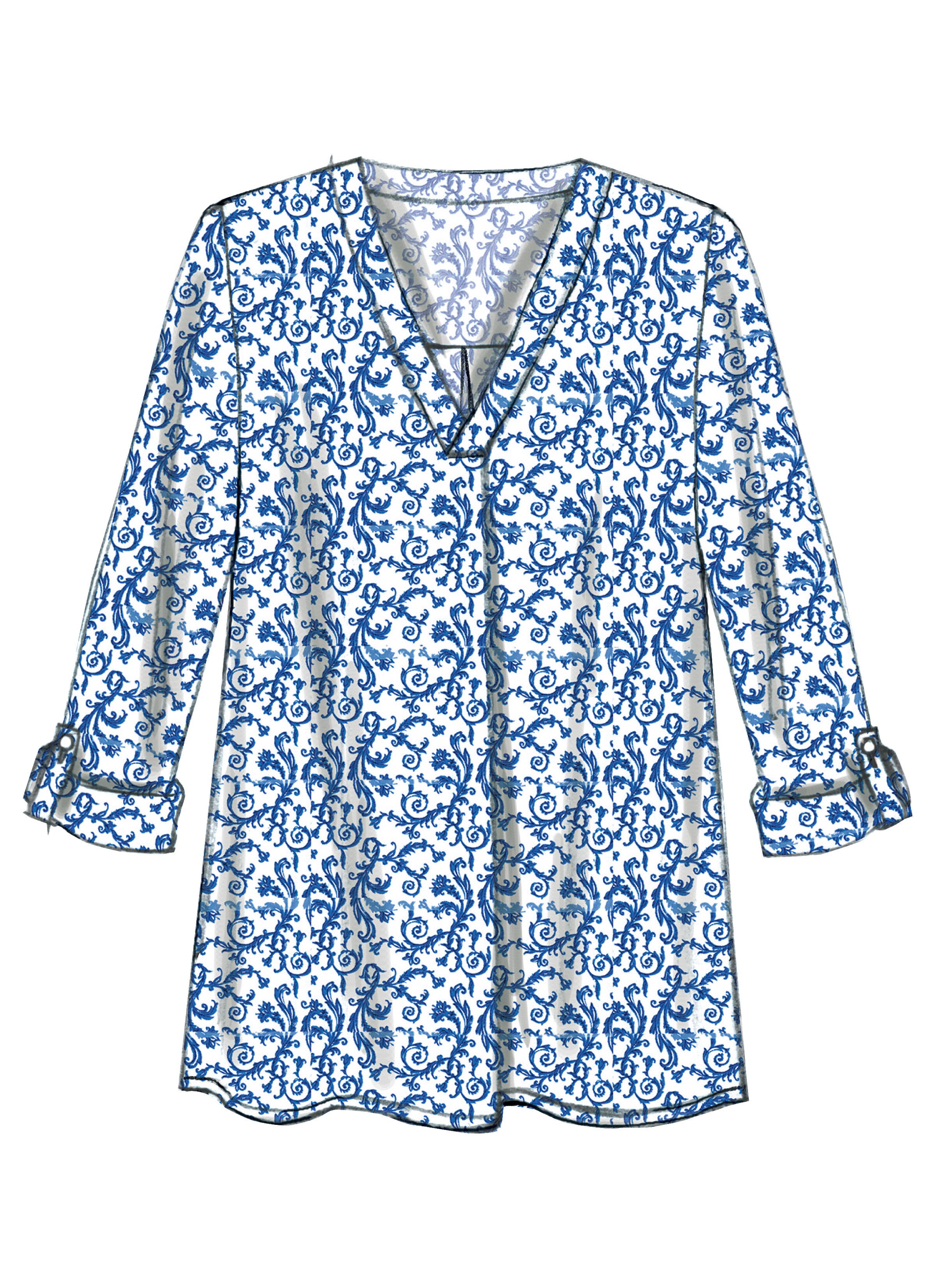McCall's Misses' Tops M7248 - Sewing Pattern