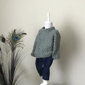 Arya Granny Hexa Sweater Pattern N 673