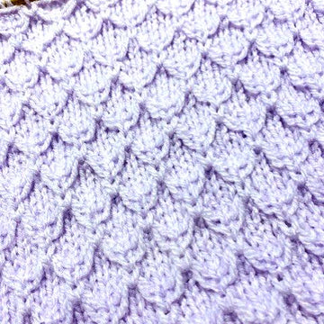 ALEXANDRA baby blanket knitting pattern