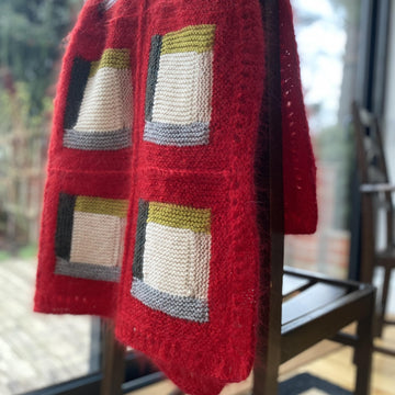 Log Cabin Lapghan