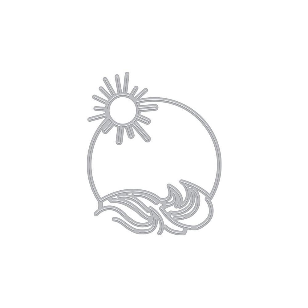 Hero Arts Fancy Dies - Sun And Waves Window