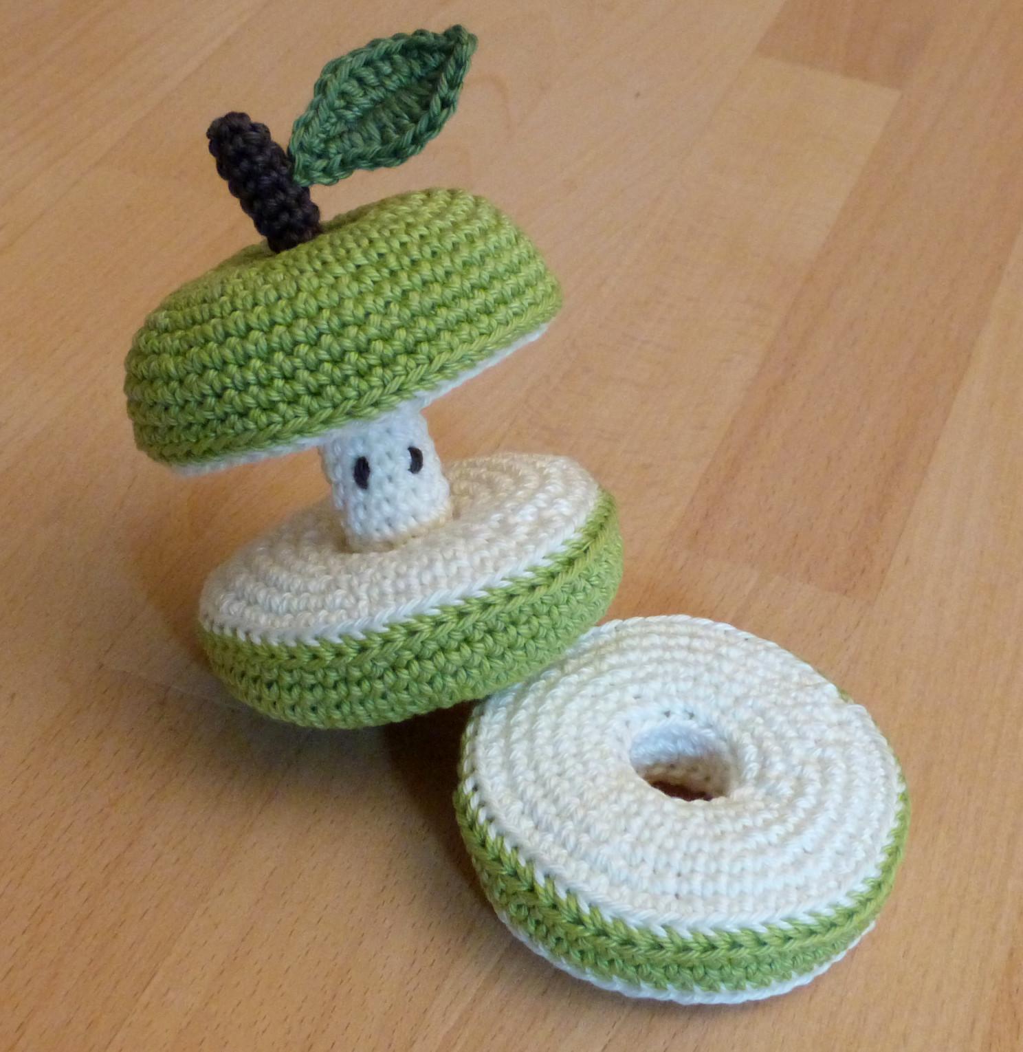Apple stacking toy