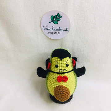 Count Avocula- Crochet pattern - PDF file - English