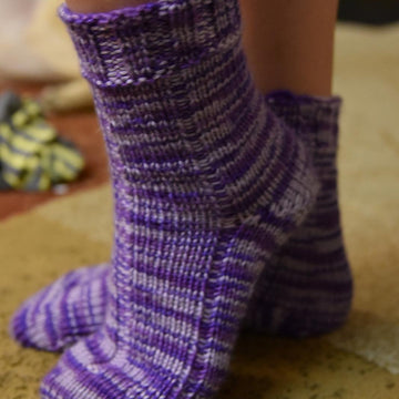 Toasty Toes 40 Peg Loom Knit Socks
