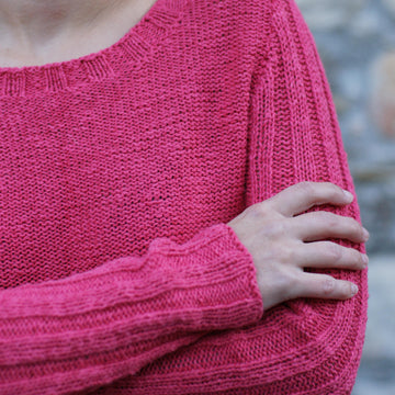 VINZERIA RUSTIC, linen/cotton sweater
