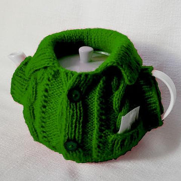 Big size tea cozy with a pocket