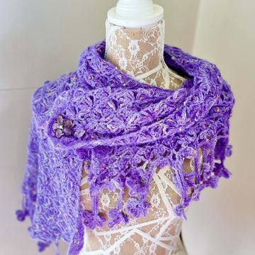 Violet Haze Shawl