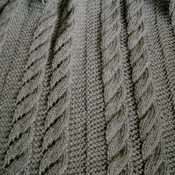 Spiral Columns Baby Blanket
