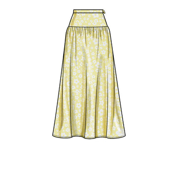 Simplicity Misses' Skirts S9472 - Sewing Pattern