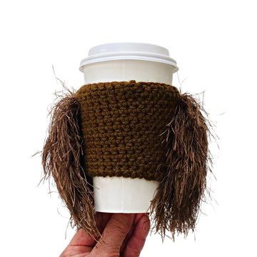 Dachshund Brown Long Hair Cup Cozy