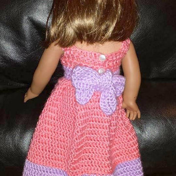 Princess Ansleigh's Sweet Heart Dress - 18" Doll Size