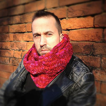 Snakes and Ladders Moebius Cowl