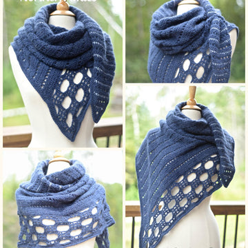 "Northern Skies" Convertible Scarf & Wrap