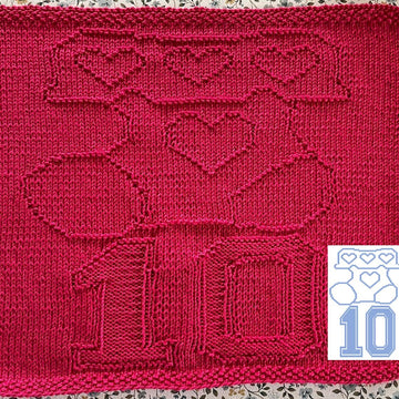 Nr. 299 – 23 – 10. Christmas Stocking 89 stitches