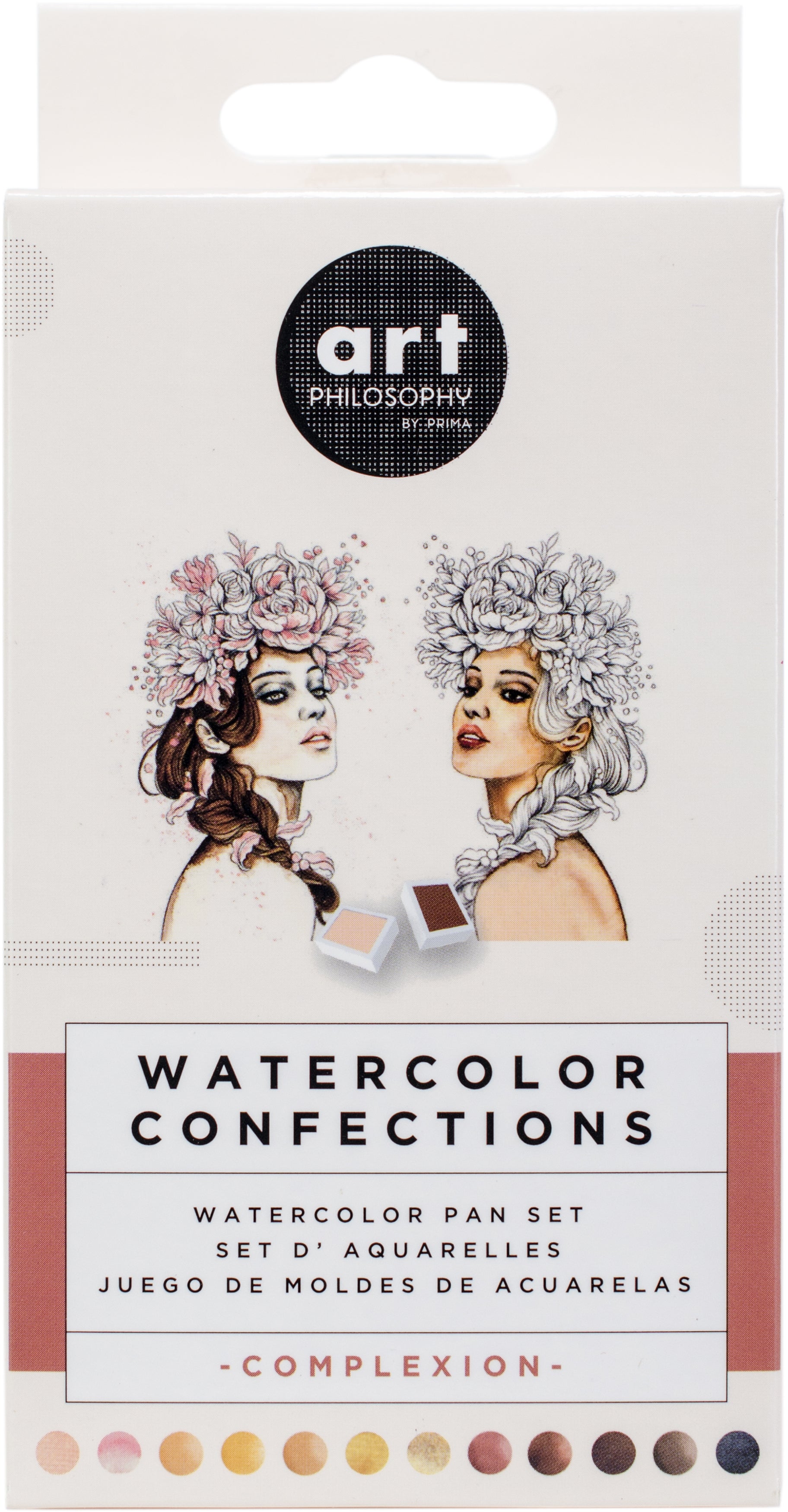 Art Philosophy Water Color Confections - 12/Pkg