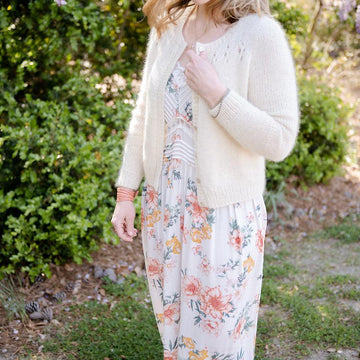 Little White Cardi