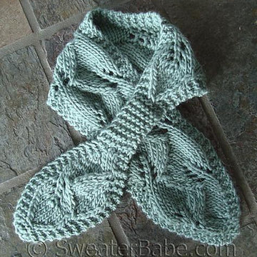 #95 Falling Leaves One-Skein Scarf