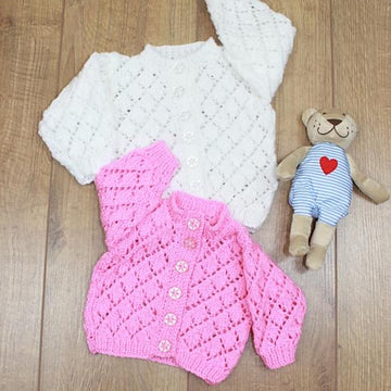 283-  Lace Cardigans Knitting Pattern #283